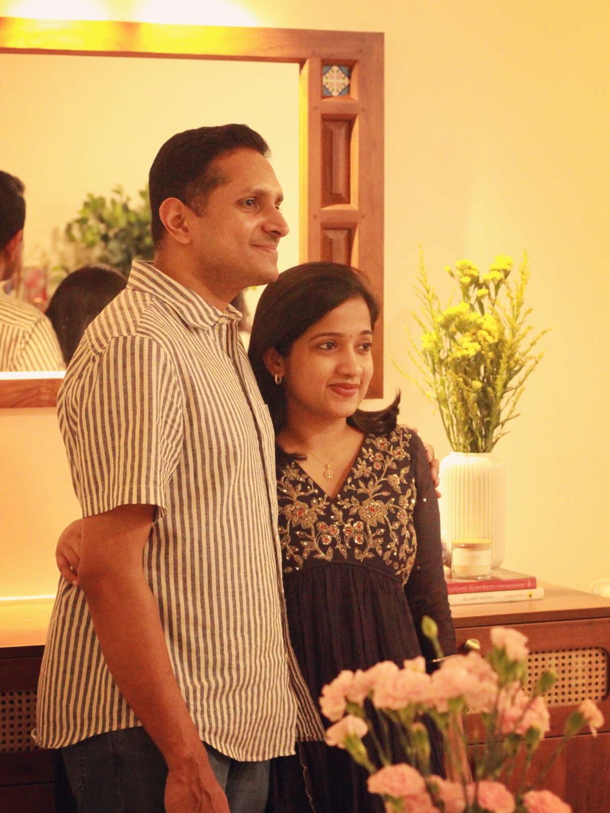 Vineetha & Mathew 